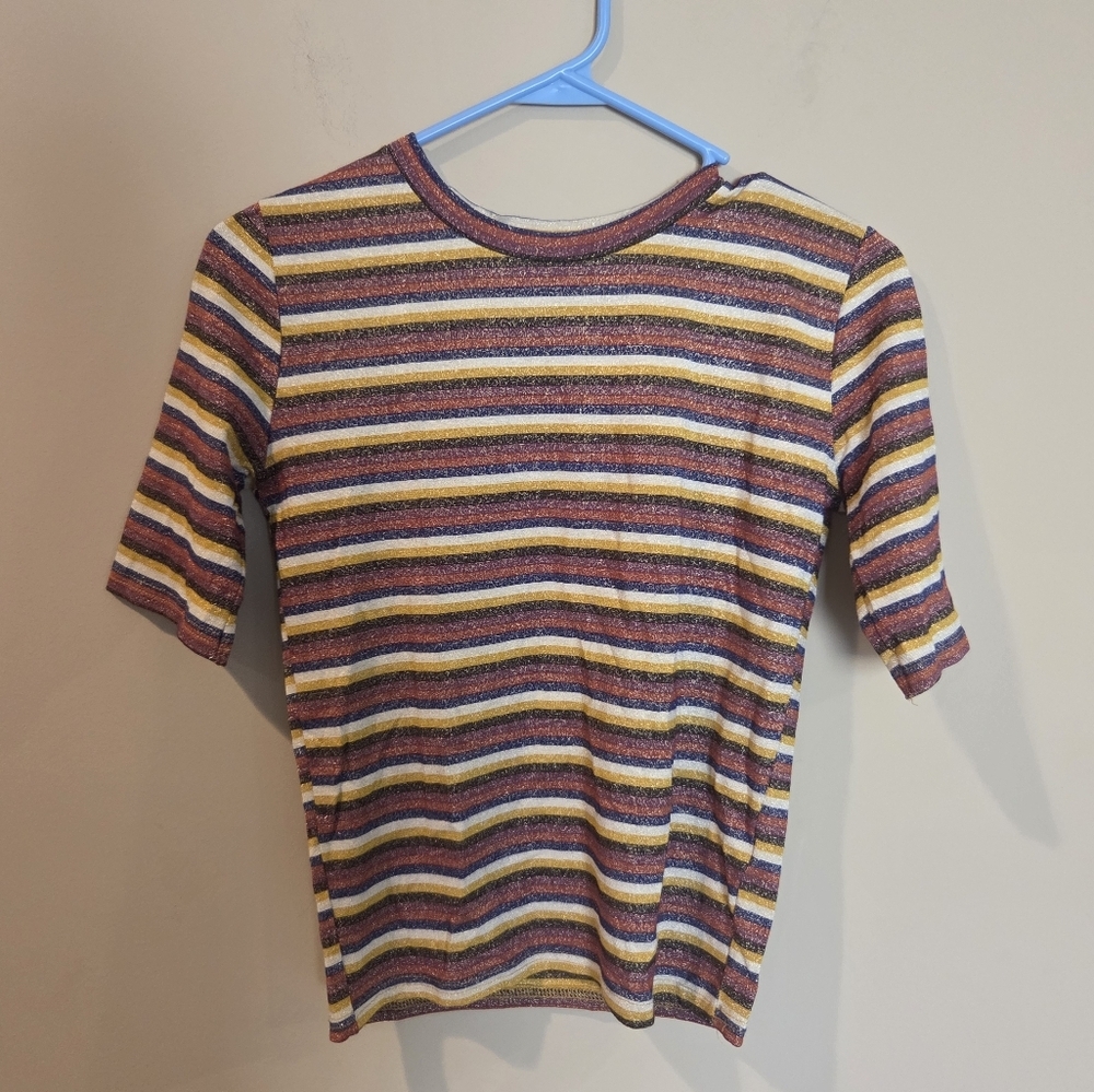 3/16 Zara Trafulec Striped Tee